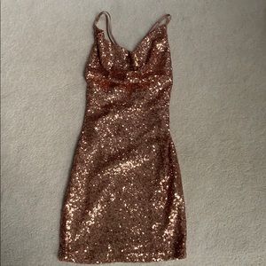 sequin dress